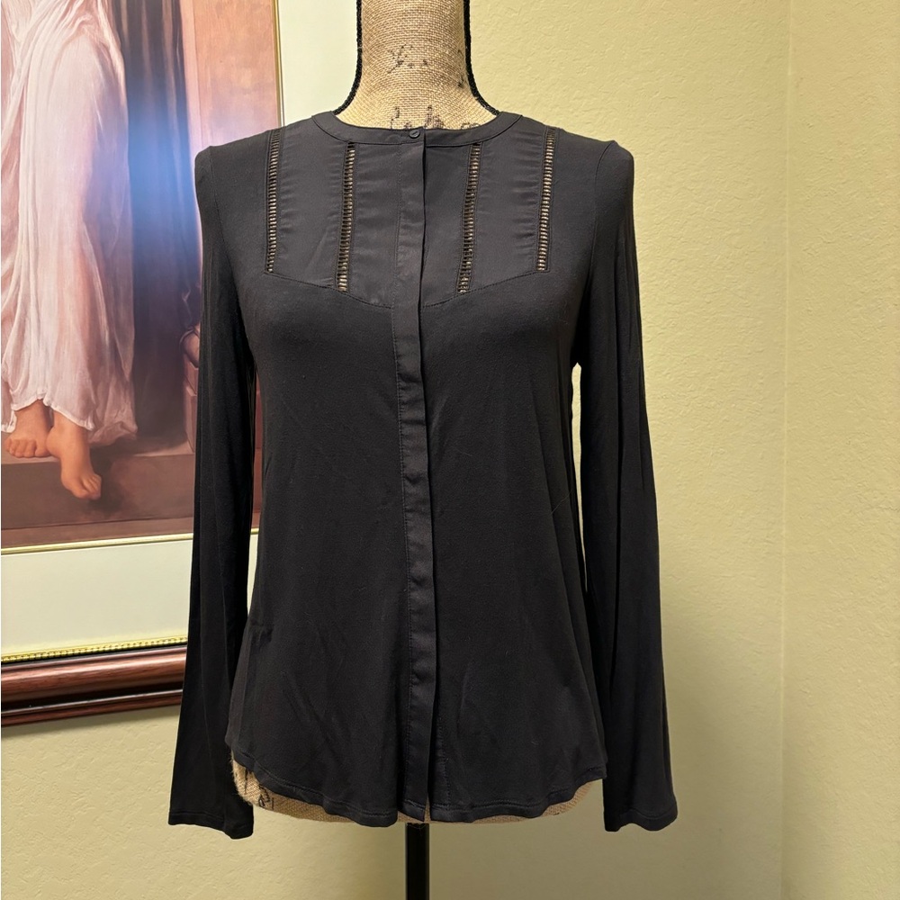 Banana republic dark gray shirt